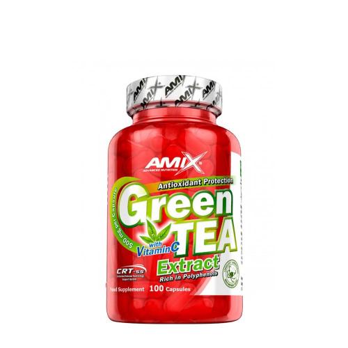 Amix Green TEA Extract with Vitamin C (100 Kapseln)