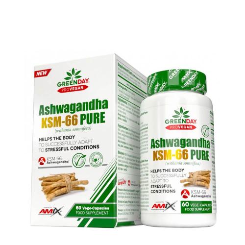 Amix GreenDays® ProVegan Ashwagandha KSM-66 Pure (60 Kapseln)