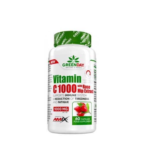 Amix GreenDay® ProVegan Vitamin C 1000 Immuno Forte (60 Kapseln)