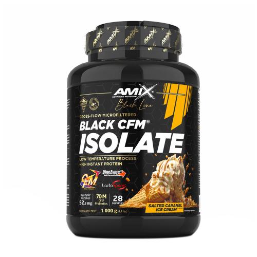 Amix Black Line Black CFM Isolate (1000 g, Gesalzenes Karamelleis)
