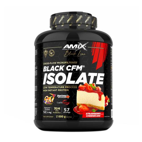 Amix Black Line Black CFM Isolate (2000 g, Erdbeer-Käsekuchen)