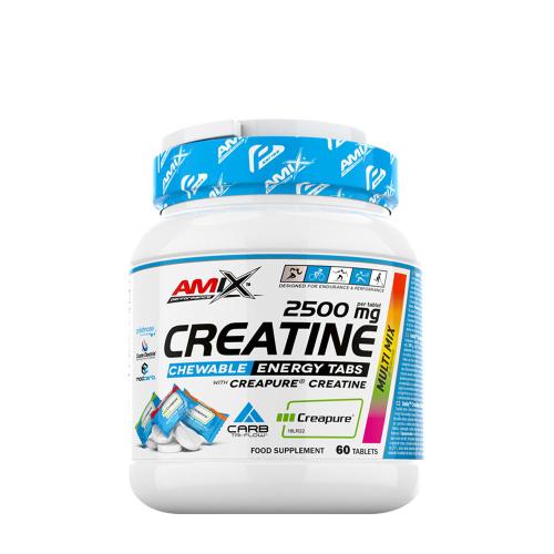 Amix Performance Creatine 2500 mg Chewable Energy Tabs (60 Kautabletten)