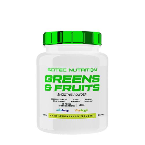 Scitec Nutrition Vita Greens & Fruits (600 g, Birne-Zitronengras)