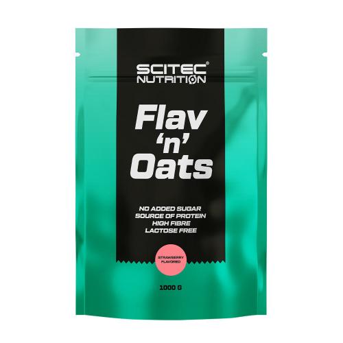 Scitec Nutrition Flav'n'Oats (1000 g, Erdbeere)
