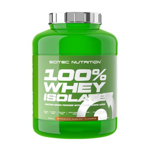 Scitec Nutrition 100% Whey Isolate (2000 g, Haselnuss-Schokolade)