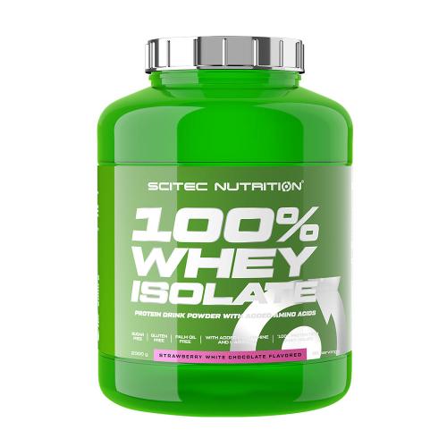 Scitec Nutrition 100% Whey Isolate (2000 g, Erdbeere Weiße Schokolade)