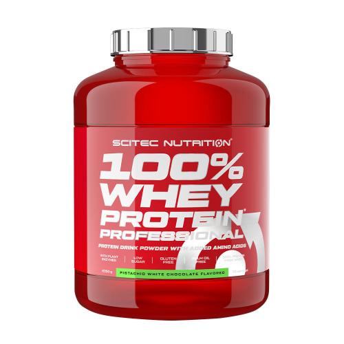 Scitec Nutrition 100% Whey Protein Professional (2350 g, Pistazie-weiße Schokolade)