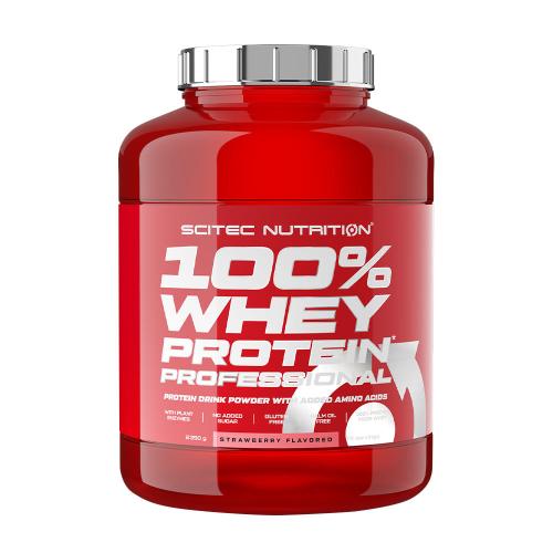 Scitec Nutrition 100% Whey Protein Professional (2350 g, Erdbeere)