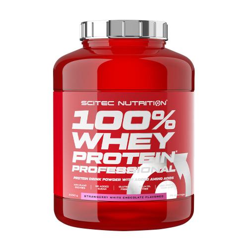 Scitec Nutrition 100% Whey Protein Professional (2350 g, Erdbeere Weiße Schokolade)