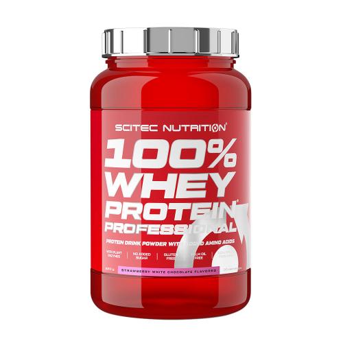 Scitec Nutrition 100% Whey Protein Professional (920 g, Erdbeere Weiße Schokolade)