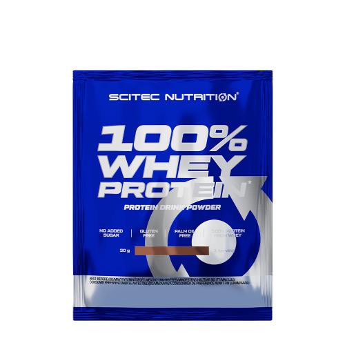 Scitec Nutrition 100% Whey Protein (30 g, Erdnussbutter)