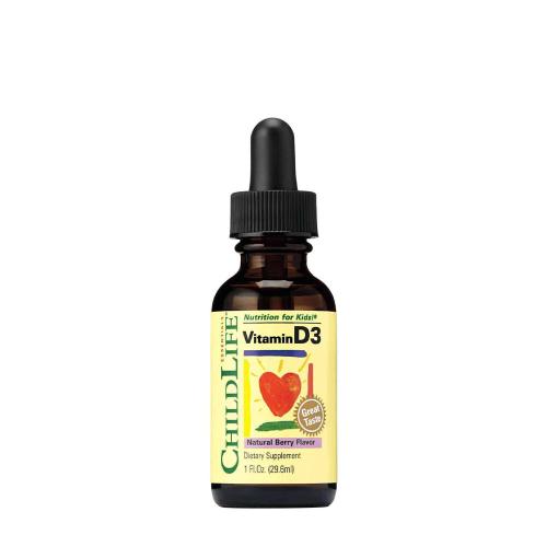 ChildLife Vitamin D3 Drops (30 ml, Beere)