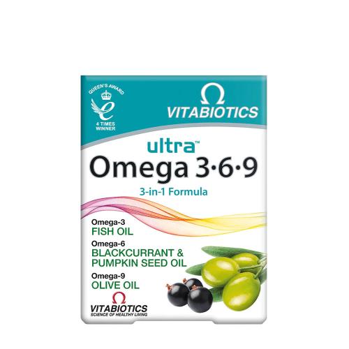 Vitabiotics Ultra Omega 3-6-9 (60 Kapseln)