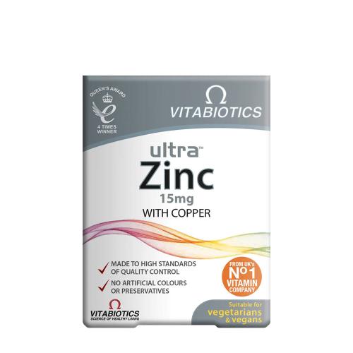 Vitabiotics Ultra Zinc 15 mg (60 Tabletten)