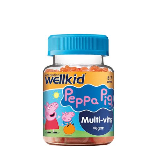Vitabiotics Wellkid Peppa Pig Multi-Vits (30 Gummibonbons, Erdbeere)