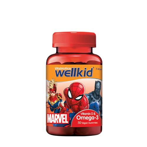 Vitabiotics Wellkid Marvel Omega-3  (50 Gummibonbons)
