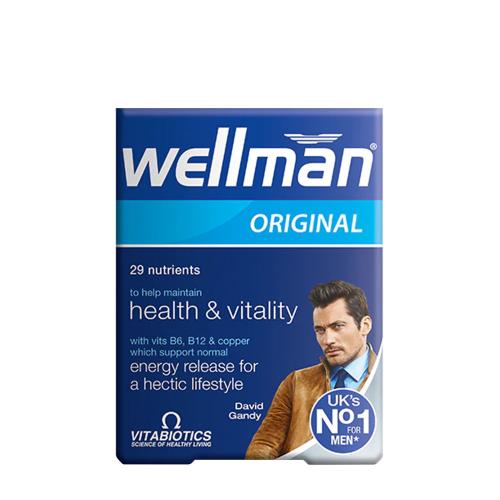Vitabiotics Wellman Original - Multvitamin For Men (30 Tabletten)