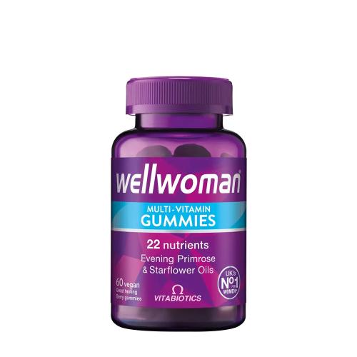 Vitabiotics Wellwoman Gummies  (60 Gummibonbons, Beere)