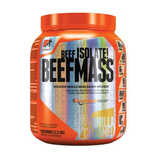 Extrifit Beefmass (1500 g, Vanille Karamell)