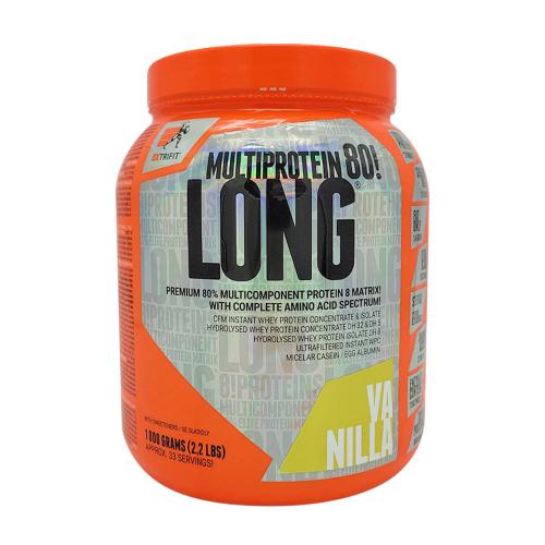 Extrifit Long 80 Multiprotein (1000 g, Vanille)