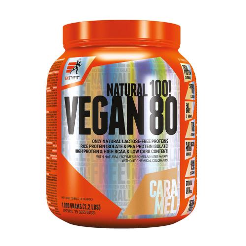 Extrifit Vegan 80 (1000 g, Karamell)