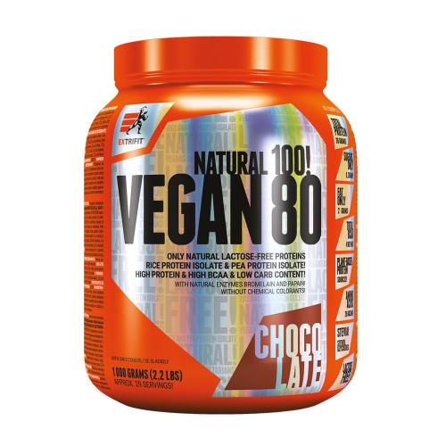 Extrifit Vegan 80 (1000 g, Schokolade)