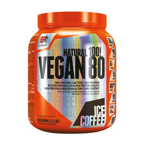 Extrifit Vegan 80 (1000 g, Eis Kaffee)