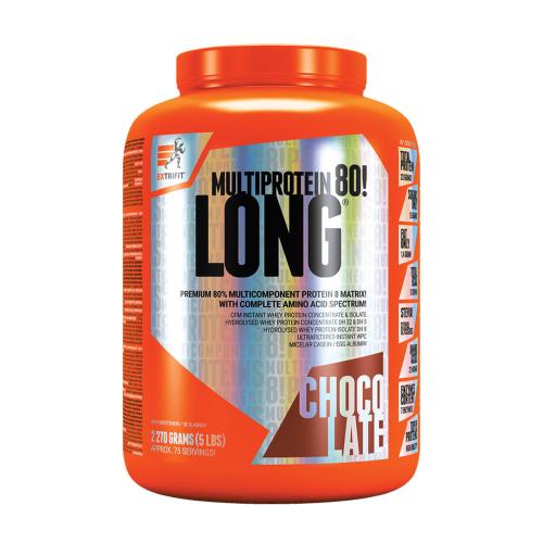 Extrifit Long 80 Multiprotein (2270 g, Schokolade)