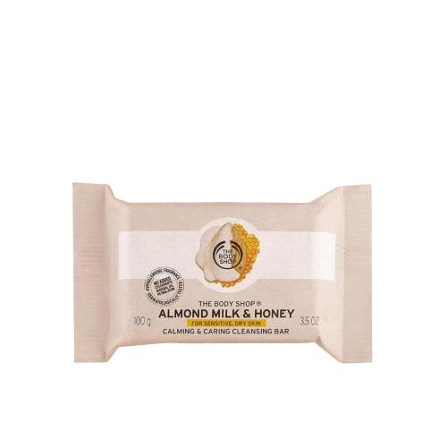 The Body Shop Almond Milk & Honey Cleansing Bar (100 g)