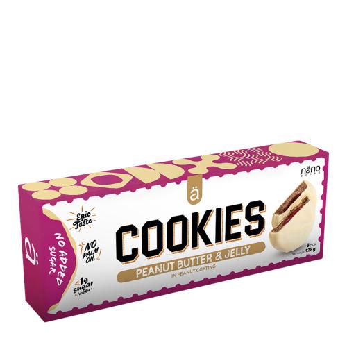 Nanosupps COOKIES - Protein Cookies (128 g, Peanut Butter & Jelly)