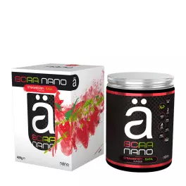 Nanosupps Amino Acid BCAA Nano (420 g, Erdbeere-Basilikum)