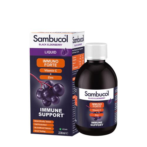 Sambucol Immuno Forte Liquid (230 ml, Schwarzer Holunder)