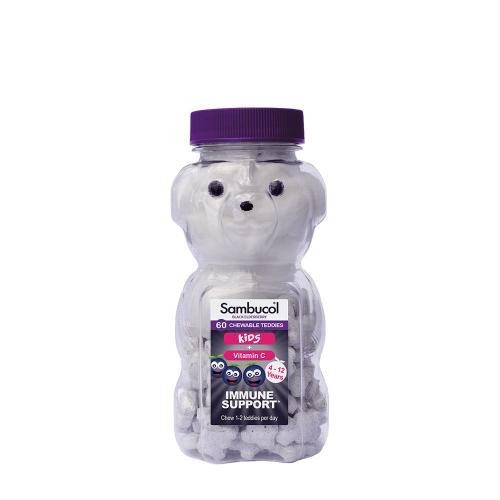 Sambucol Teddies (60 Kautabletten, Schwarzer Holunder)