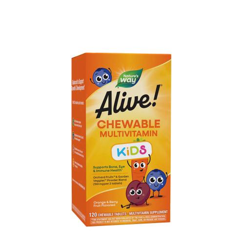 Nature's Way Alive!® Kids Chewable Multivitamin (120 Kautabletten)