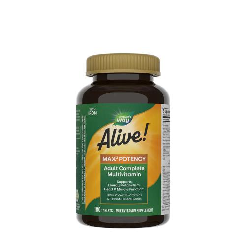 Nature's Way Alive!® Max3 Potency Multivitamin (180 Tabletten)