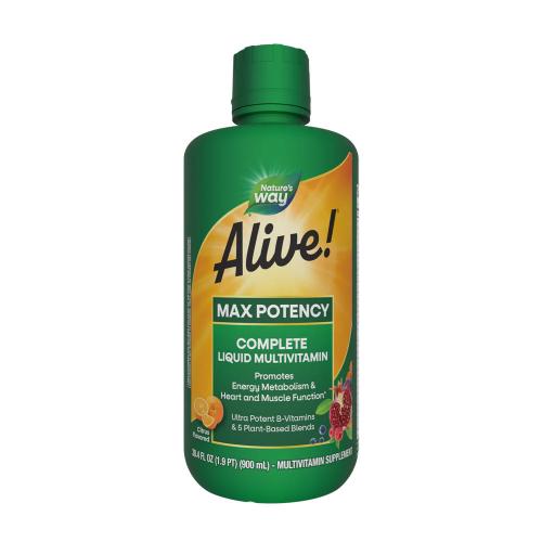 Nature's Way Alive!® Max Potency Liquid Multivitamin (900 ml)