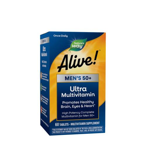 Natures Way Alive!® Men's 50+ Ultra Multivitamin (60 Tabletten)