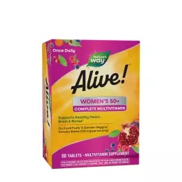   Nature's Way Alive!® Women’s 50+ Complete Multivitamin (50 Tabletten)
