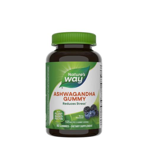 Natures Way Ashwagandha Gummies (90 Gummibonbons, Beere)