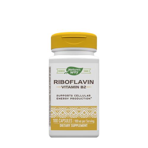 Natures Way Riboflavin Vitamin B2 (100 Kapseln)