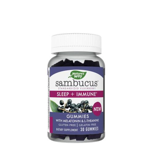 Natures Way Sambucus Sleep + Immune Gummies (30 Gummibonbons)