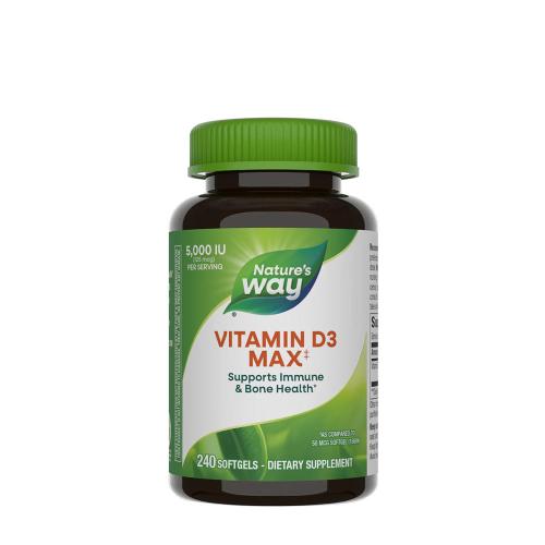 Natures Way Vitamin D3 Max (240 Weichkapseln)