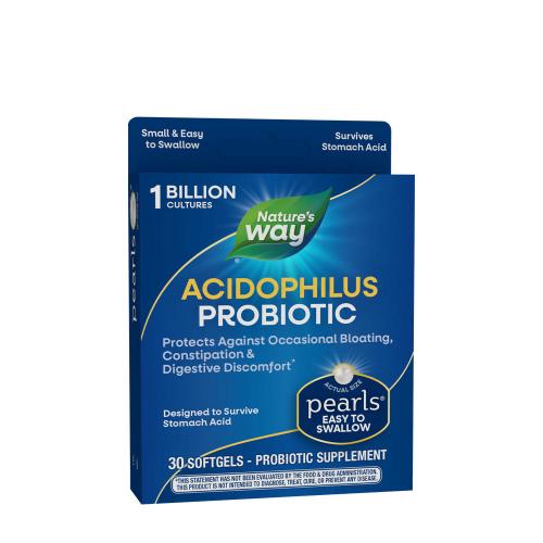 Nature's Way Probiotic Pearls® Acidophilus (30 Weichkapseln)