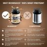 Ironmaxx IRONMAXX 100% WHEY PROTEIN (900g apple cinnamon) (900 g, Latte Macchiato)