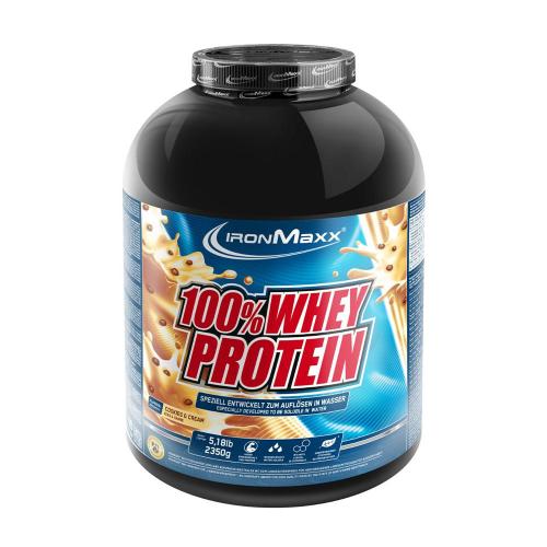 Ironmaxx IRONMAXX 100% WHEY PROTEIN (900g apple cinnamon) (2350 g, Cookies & Cream)