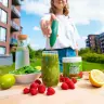 Wispy Strong Greens (300 g, Sunny Raspberry)