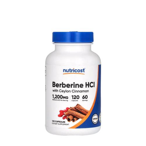 Nutricost Berberine HCl With Ceylon Cinnamon (120 Kapseln)