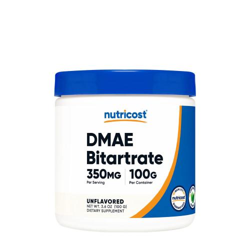 Nutricost DMAE Bitartrate (100 g, Geschmacksneutral)