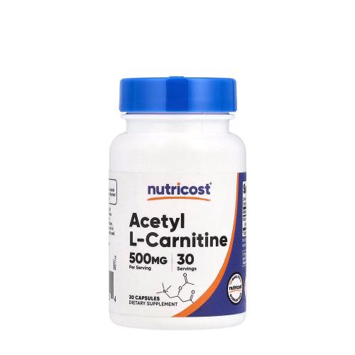 Nutricost Acetyl L-Carnitine 500 mg (30 Kapseln)