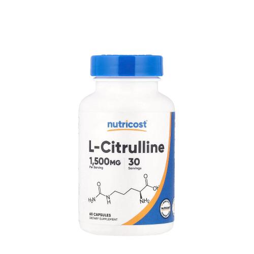 Nutricost L-Citrulline 1500 mg (60 Kapseln)